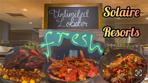 fresh international buffet|solaire lobster buffet.